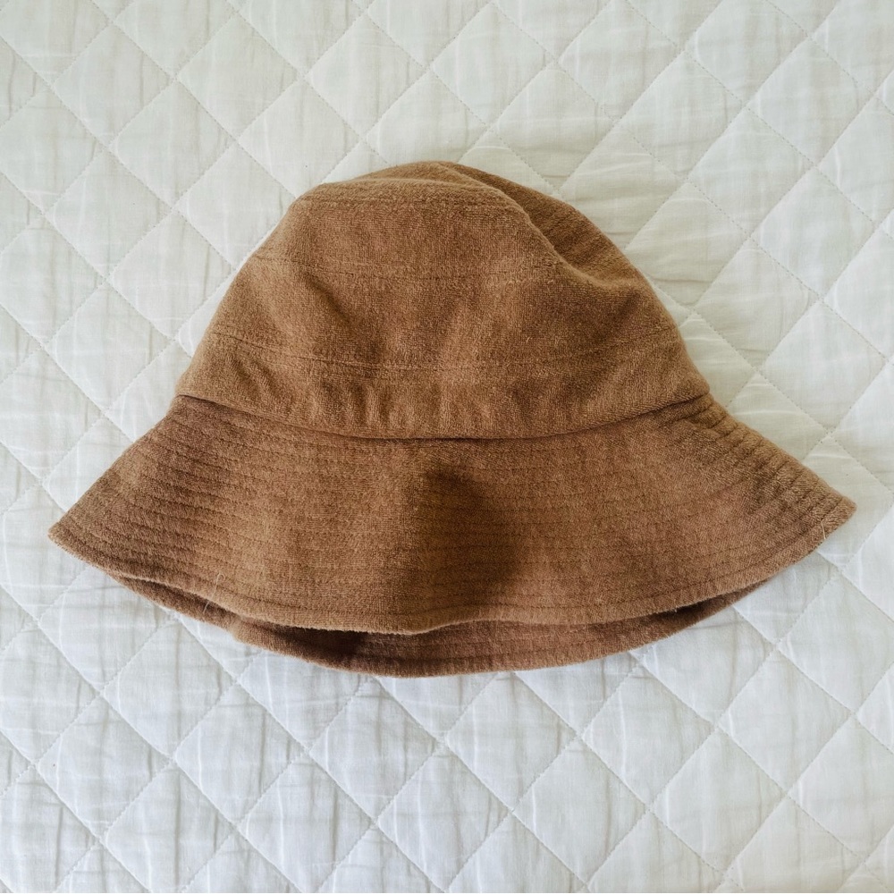 Summerful Terry Bucket Hat in Beige